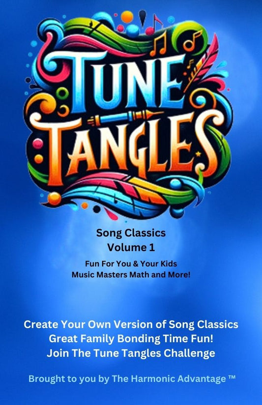 Tune Tangles Song Classics Volume 1 — music activity book for kids
